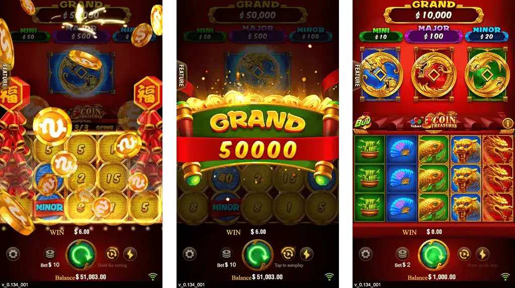 3 Coins Gold365Blue Bonus